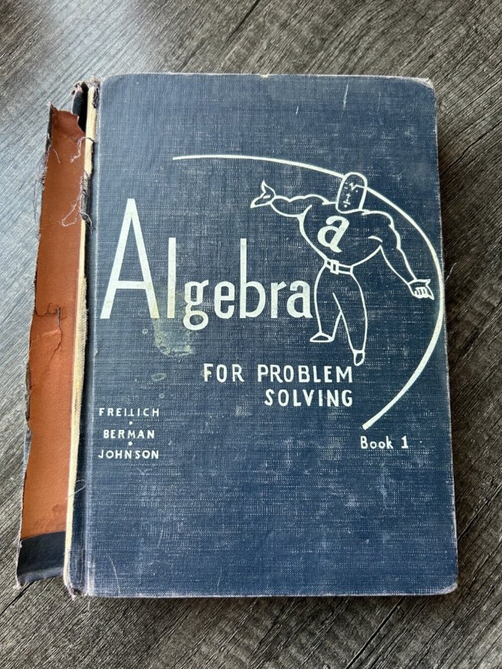 Vintage Algebra For Problem Solving Book 1 1952 Hardcover‎ Julius Freilich Math